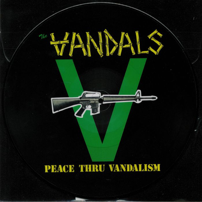The Vandals – Peace Thru Vandalism vinyl cover