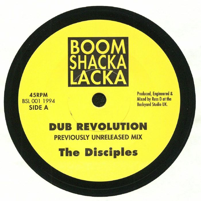 The Disciples – Dub Revolution vinyl cover