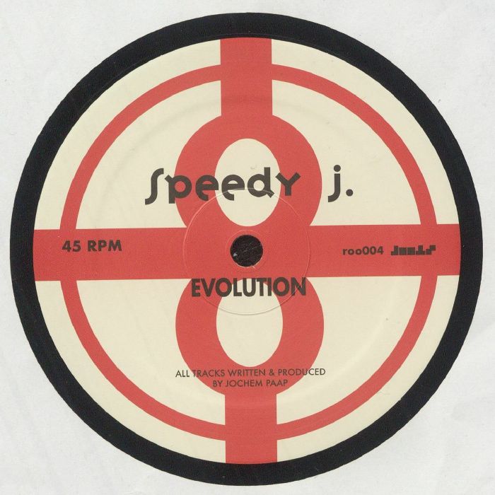 Speedy J – Evolution vinyl cover