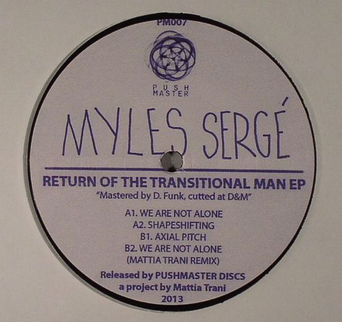 Myles Serge Return Of The Transitional Man EP