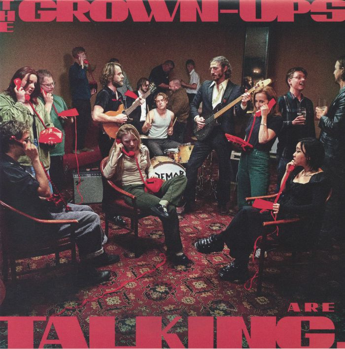 Demob Happy – The Grown Ups Are Talking vinyl cover