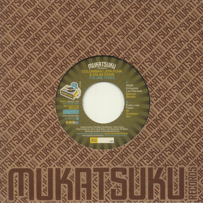 Mukatsuku | Adolfo Echeverria Y Su Orquesta | Fruko Y Sus Tesos Colombian Latin Funk and Salsa Gems: Volume Three