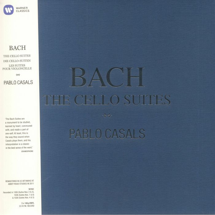 Pablo Casals Bach: The Cello Suites (Deluxe Edition)