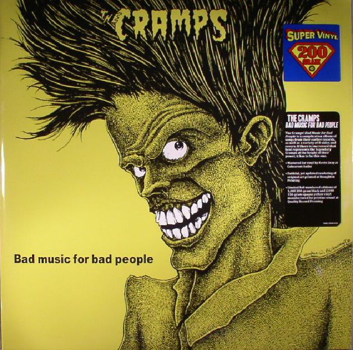 The Cramps – Bad Music For Bad People (reissue) vinyl cover