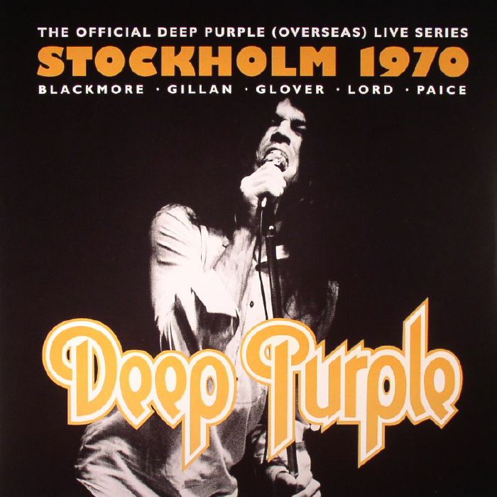 Deep Purple – Live In Stockholm 1970 vinyl cover