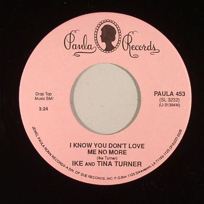 Ike And Tina Turner – I Know You Dont Love Me No More vinyl cover