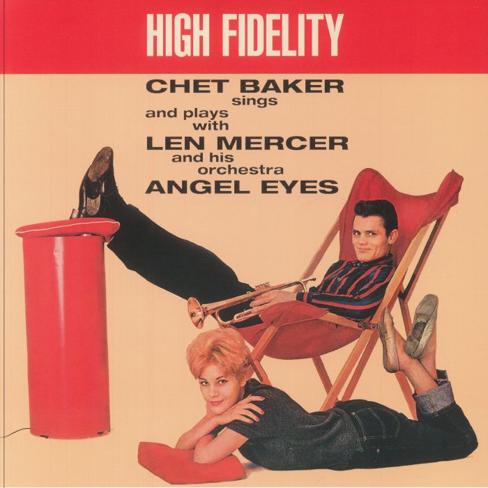 Chet Baker | Len Mercer and His Orchestra – Angel Eyes vinyl cover