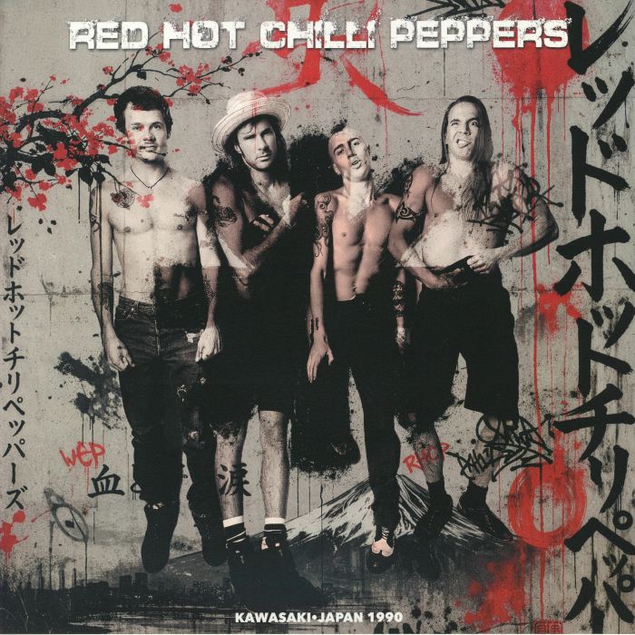 Red Hot Chilli Peppers – Club Citta Kawasaki Japan 1990 vinyl cover
