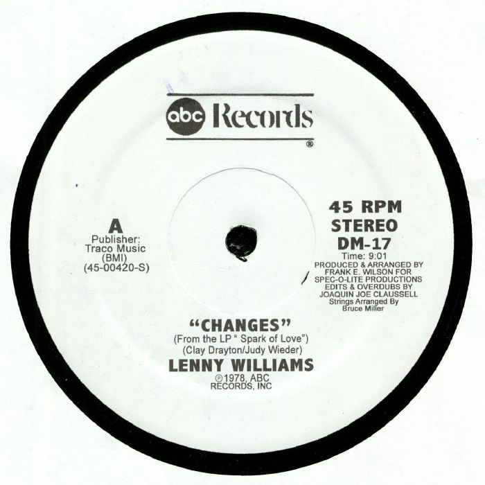 Lenny Williams Vinyl
