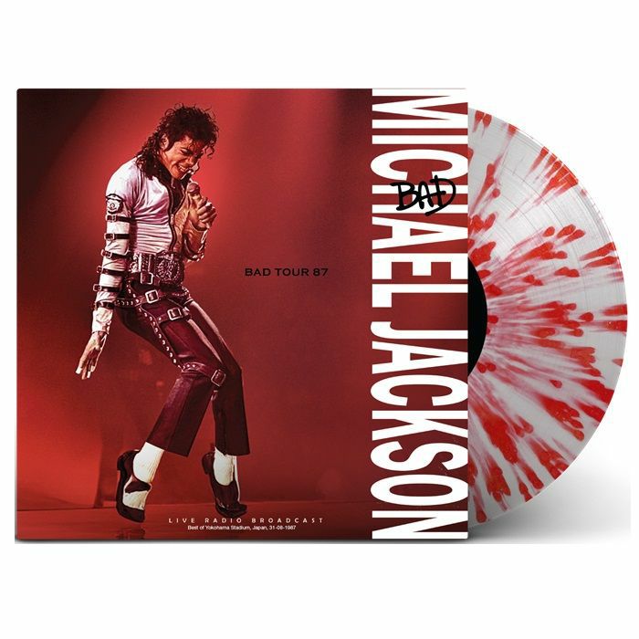 Michael Jackson – Bad Tour 87 vinyl cover