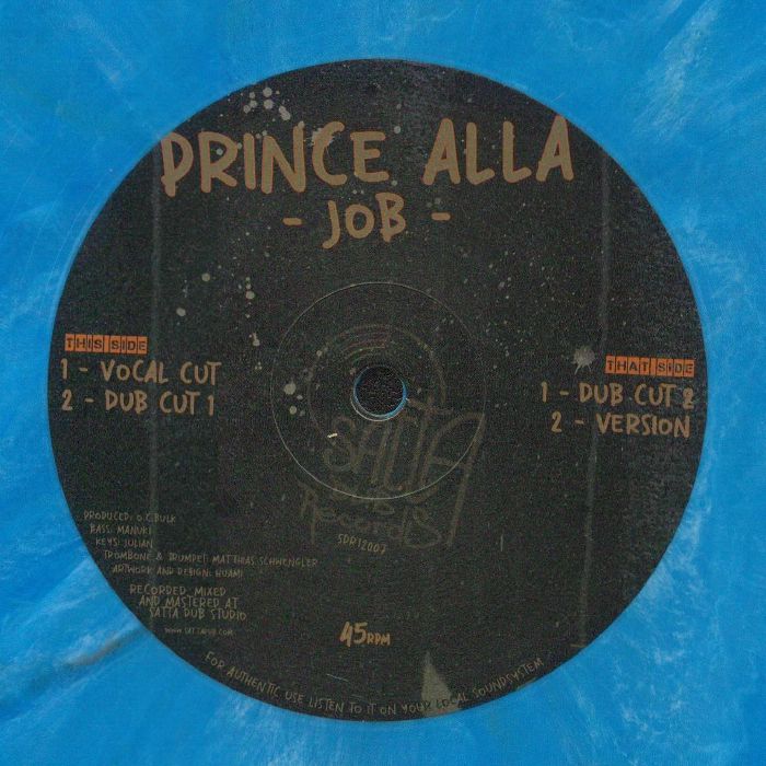 Prince Alla – Job vinyl cover