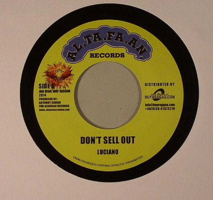 Luciano Dont Sell Out (Jah High Way Riddim)