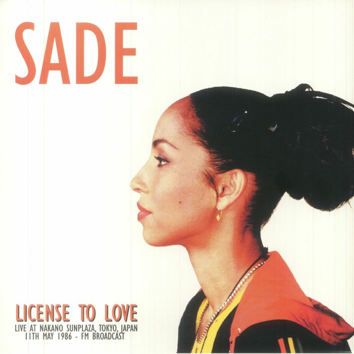 Sade License To Love, Live At Nakano Sunplaza Tokyo Japan 11th May 1986 FM Broadcast