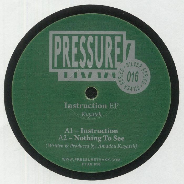 Kuyateh – Instruction EP vinyl cover