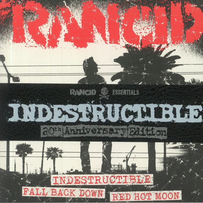 Rancid – Indestructible (20th Anniversary Edition) vinyl cover