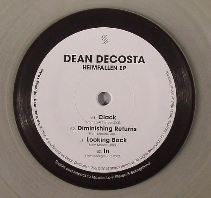 Dean De Costa Heimfallen EP (remastered)