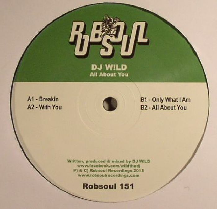 DJ Wild – All About You vinyl cover