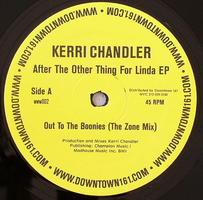 Kerri Chandler After The Other Thing For Linda EP