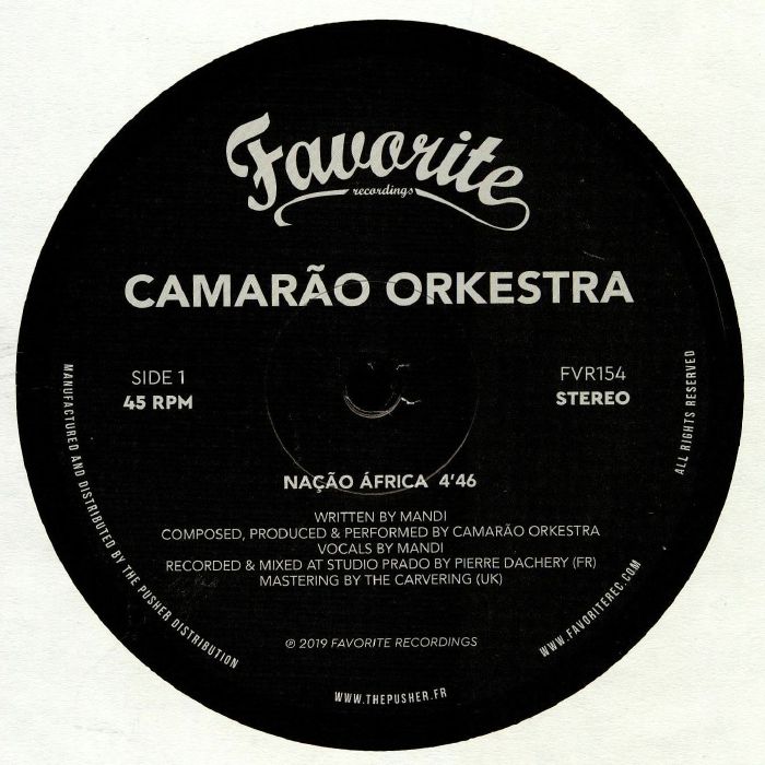 Camarao Orkestra – Nacao Africa vinyl cover