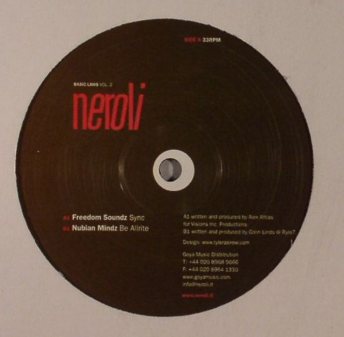 Freedom Soundz | Nubian Mindz – Basic Laws Vol 2 vinyl cover