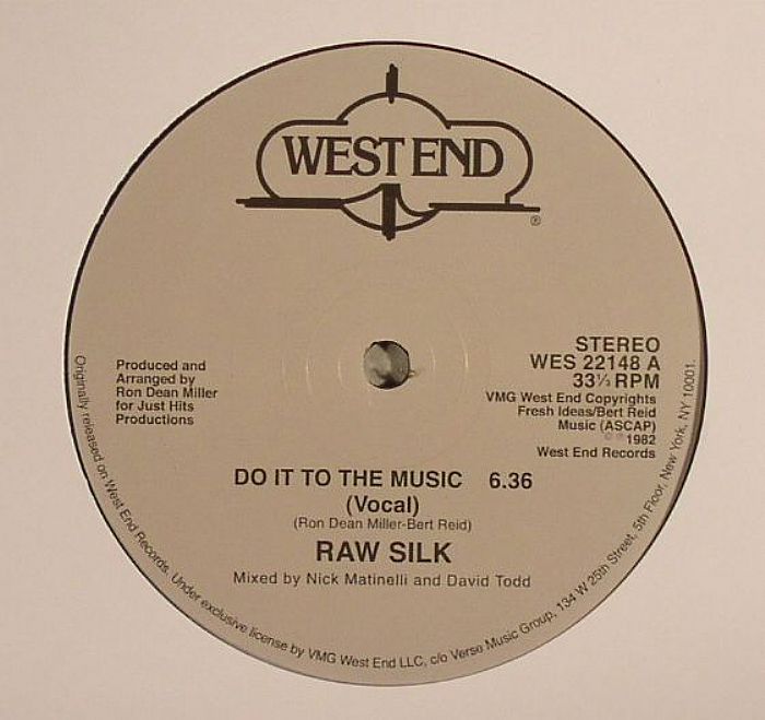Raw Silk Do It To The Music (reissue)