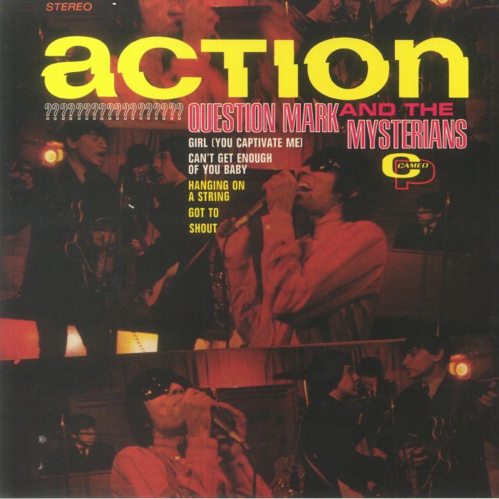 Question Mark and The Mysterians – Action vinyl cover