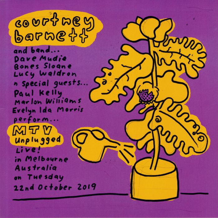 Courtney Barnett – MTV Unplugged: Live In Melbourne vinyl cover
