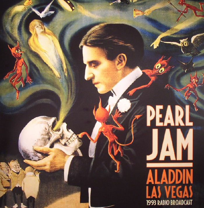 Pearl Jam – Aladdin: Las Vegas 1993 Radio Broadcast vinyl cover