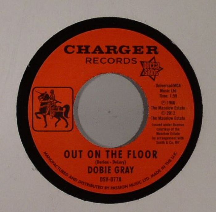 Dobie Gray – Out On The Floor vinyl cover
