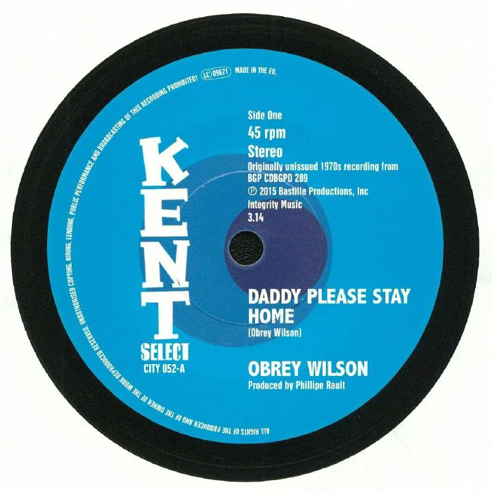 Obrey Wilson | Lee Brackett Daddy Please Stay Home