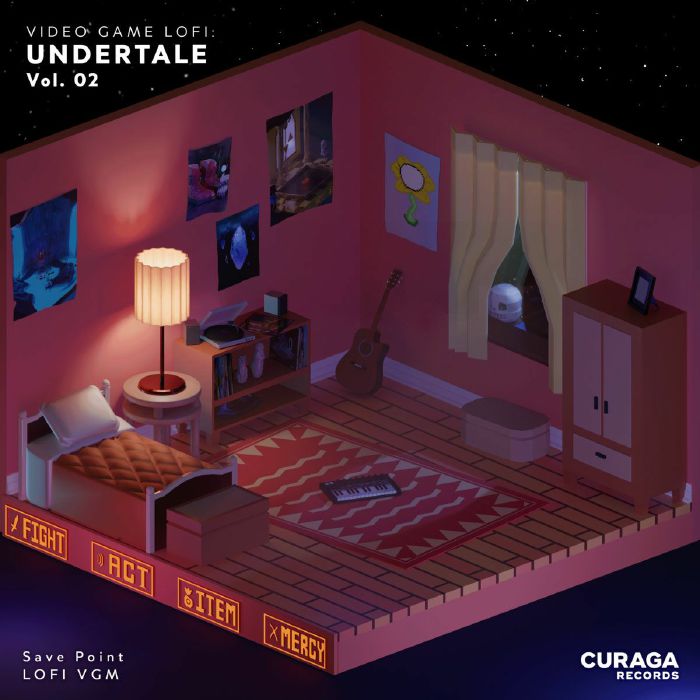 Save Point – Video Game Lofi: Undertale Vol 2 (Soundtrack) vinyl cover