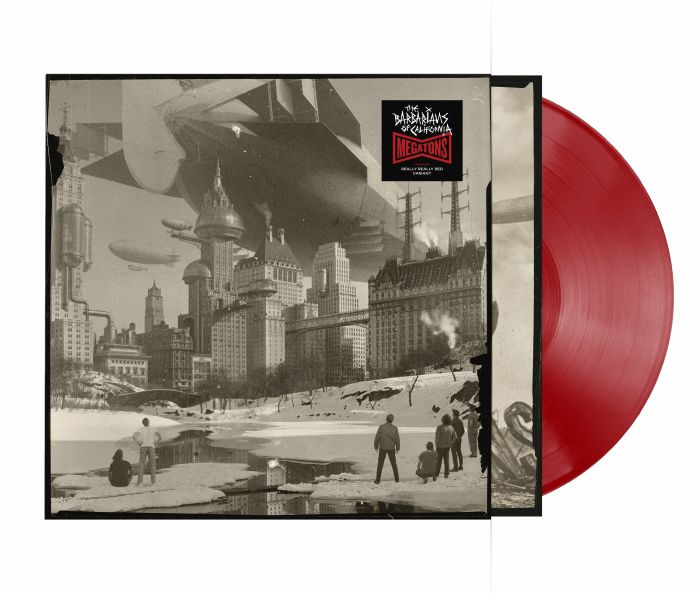 The Barbarians Of California – Megatons vinyl cover
