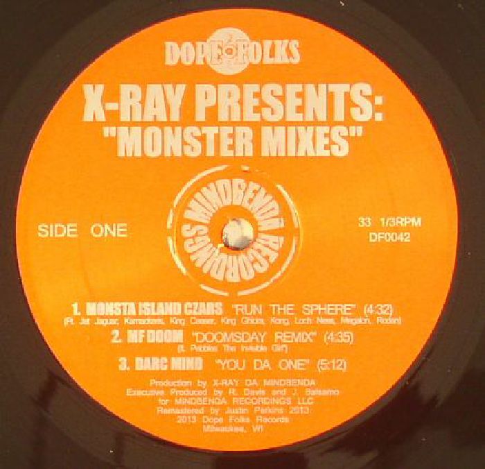 Monsta Island Czars | Mf Doom | Darc Mind | Spiega | Rodan and Megalon | Kong X RAY presents Monster Mixes (remastered)