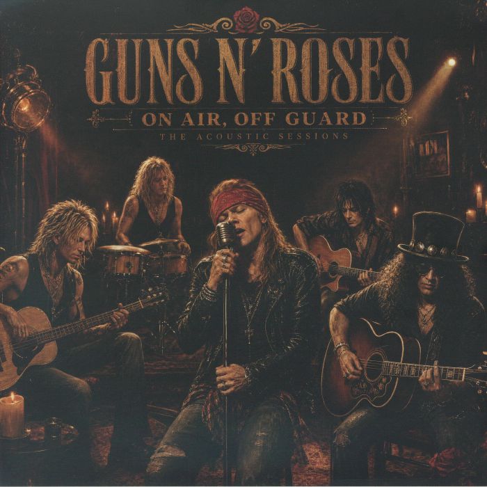 Guns N Roses – On Air Off Guard: The Acoustic Sessions vinyl cover