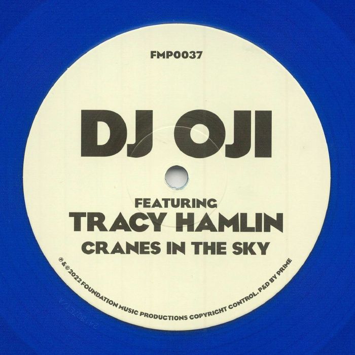 DJ Oji | Tracy Hamlin – Cranes In The Sky vinyl cover