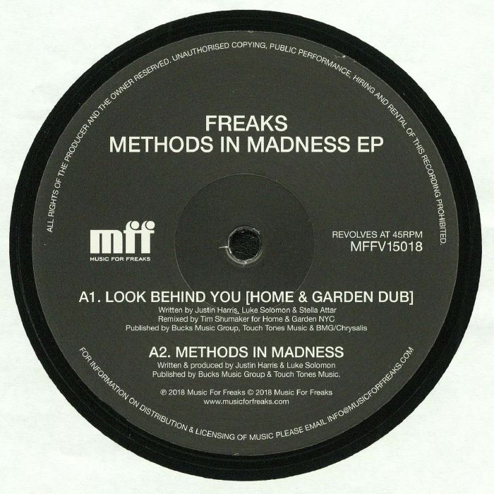Freaks Methods In Madness EP (remastered)
