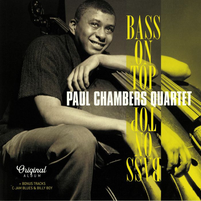 Paul Chambers  Quartet – Bass On Top vinyl cover