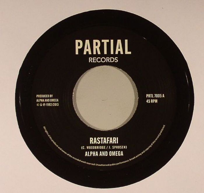 Alpha and Omega – Rastafari vinyl cover