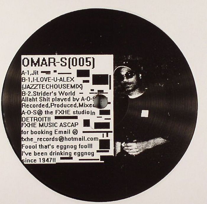 Omar S – 005 vinyl cover