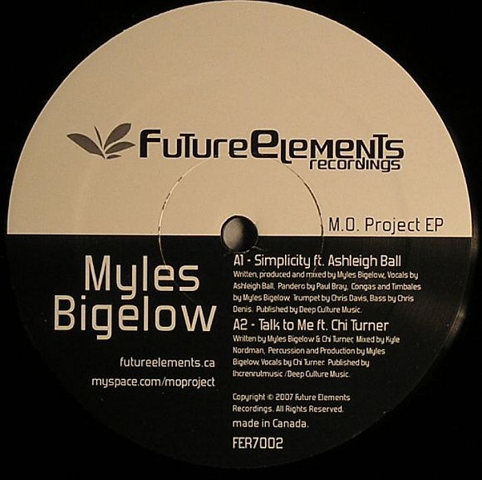 Myles Bigelow MO Project EP