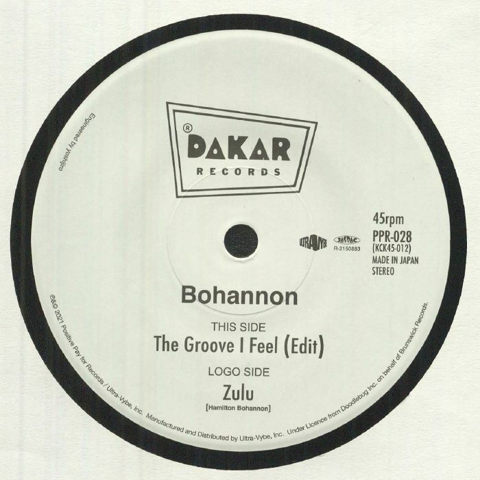 Bohannon The Groove I Feel