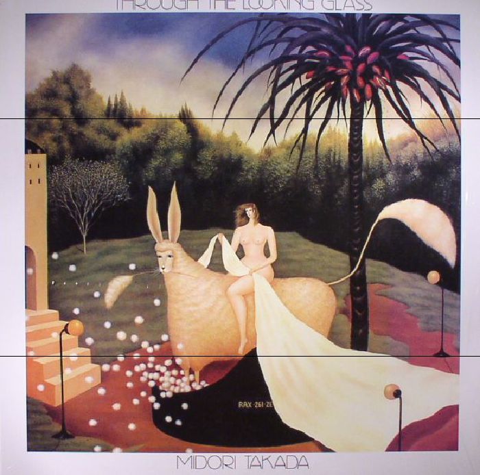 Midori Takada – Through The Looking Glass vinyl cover