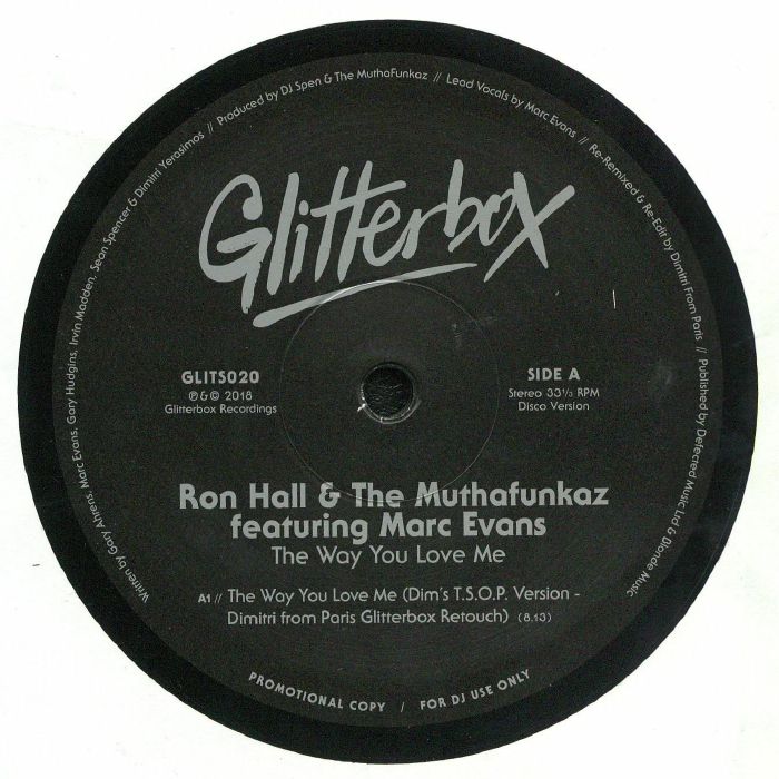 Ron Hall | The Muthafunkaz | Mark Evans The Way You Love Me: Remixes