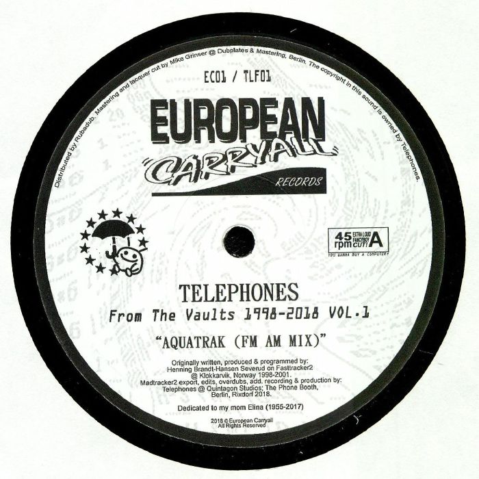 Telephones From The Vaults 1998 2018 Vol 1