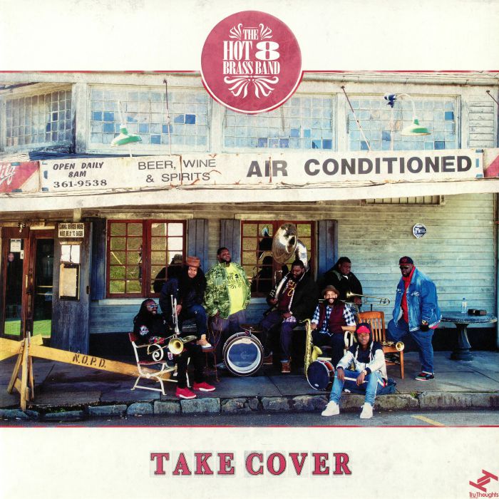 The Hot 8 Brass Band – Take Cover vinyl cover