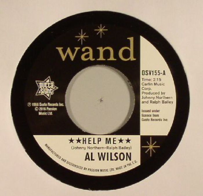 Al Wilson Help Me (reissue)