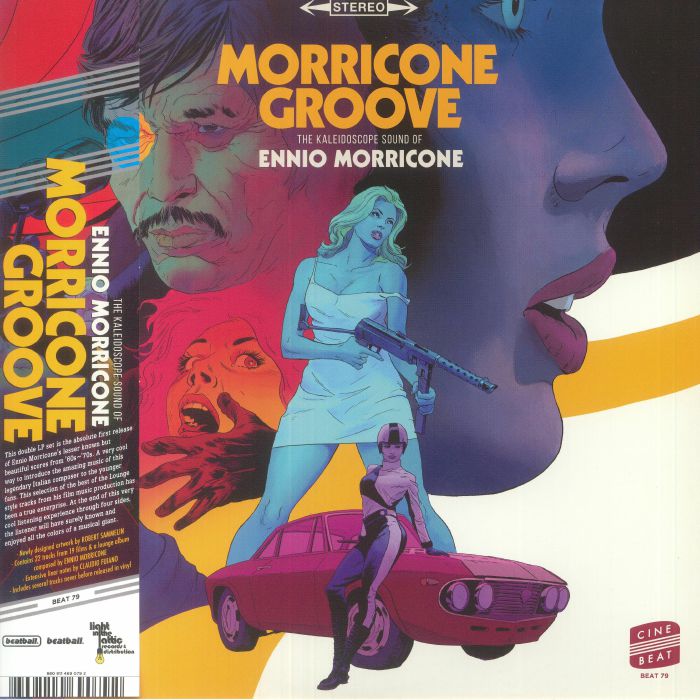 Ennio Morricone – Morricone Groove: The Kaleidoscope Sound Of Ennio Morricone 1964 1977 vinyl cover