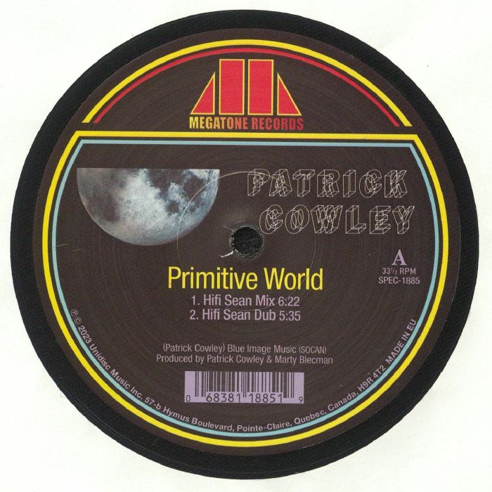 Patrick Cowley Primitive World (remixes)