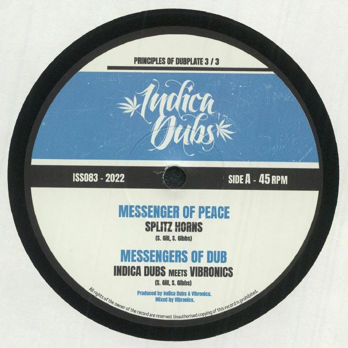 Splitz Horns | Indica Dubs | Vibronics Messenger Of Peace