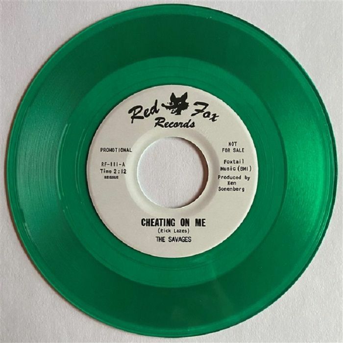 The Savages – Cheating On Me vinyl cover